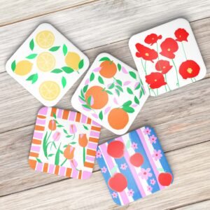 dessous de verre en lot (x5)