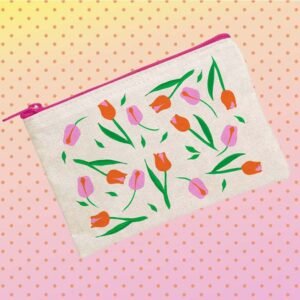 Trousse fleurie Tulip Wind
