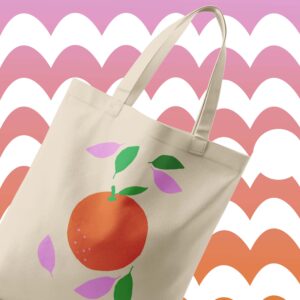 vague tote orange 01